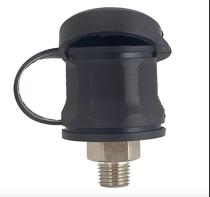 Tracker Panel Mount Air Hose Fitting - Hose Coupling Outlet